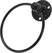 iplusmile Towel Mounted Towel Holder for Bathroom Simple Installation Elegant Design Accommodates Various Towels for Country Style
