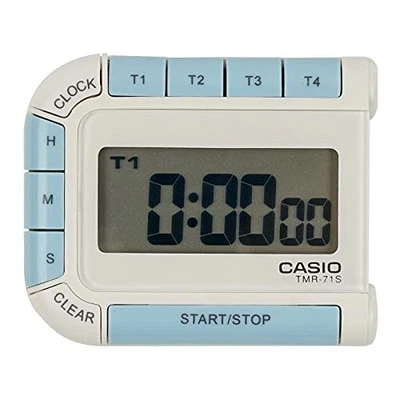 Casio Digital Timer TMR-71S-7JH Countdown Stopwatch with Magnet