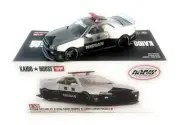 MINI GT x KAIDO HOUSE NISSAN GT-R R34 V2 AERO POLICE 1/64 KHMG120 Chase