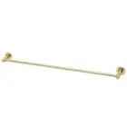 Phoenix Tapware Radii Single Towel Rail 800mm (Round) (Brushed Gold)