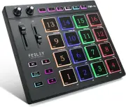 Fesley MIDI Pad Beat Maker Deluxe Edition FMP-16 Pad Controller