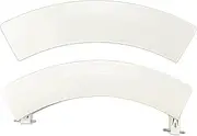 Drum Washing Machine Door Handle. Compatible with Siemens. WD14H340TR WS10M460TI WS10M3N0TI Replace Door Handle.(1 White)