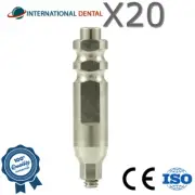 20 Impression Transfer Close Tray For Slim 3.0mm Fixture Dental Int Hex
