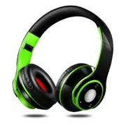 Headphones Wireless Bluetooth Headset Alien Green