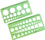 Circle Templates Geometric Drawings Templates Drafting Stencils Measuring Tools