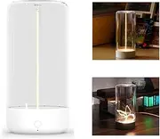 Rechargeable LED Cordless Table Lamp with Minimalist Design and Breathing Effect - Modern Cordless Night Light Mini in White, Ideal for Christmas, Birthdays, Valentine's Day, and New Year Celebrations