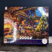 New CEACO Thomas Kinkade - Santa's Workshop 2000 Piece Jigsaw Puzzle