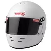 Simpson SA2020 Viper Motorcycle / Racing Helmet Gloss White - XXL - DOT/SNELL
