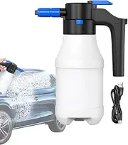 Car Wash Can - Foam Spray Boiler, Garden Watering Spray | High Pressure Electric Car Foam Sprayer, Rechargeable Watering Cans, Perfect for Car Washing Garden Plants, 11 x 7 x 5 Inches, 1.5 L
