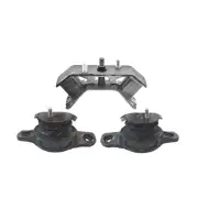 Front + Rear Round Engine Mount Kit for Subaru Liberty BP9 - Rear 3 Bolt