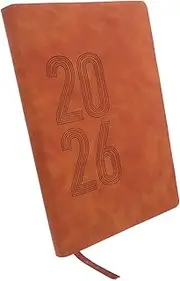 FUNNETOYU 2026 Planner: A5 Daily Weekly Monthly Planner Notebook 2026 Calendar Agenda Planner Notebook