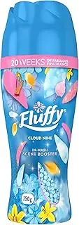 [Fluffy] Laundry In Wash Scent Booster Beads, 250g, Cloud Nine, Perfume for Your Wash, Laundry, Long Lasting Freshness, Fragrance