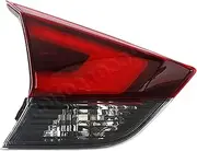 Tail Light Car Lights Rear Bumper Tail Lamp Rear Brake Stop Warming Taillamp Accessories ，Compatible for Nissan X-trail T32 2017 2018 2019(Inside-Left)