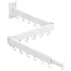 Clothes Drying Rack Wall Mounted,Drying Rack Clothing,Laundry Basic-White