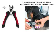 PRO Quality SMALL DOG NAIL CLIPPER SAFETY GUARD&LOCK Scissor Claw Paw Trimmer