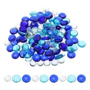 1000g Mosaic Tiles Flat Bead Glass Stained Mosaic Glass Pieces Mixed Color 6