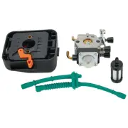 Carburetor+Air Filter Cover Assembly+Air Filters For Stihl-009 010 012 017 019T