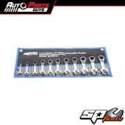 SP Tools Gear Drive ROE Spanner Set 15° Offset Stubby - Metric - 11pc | SP10131