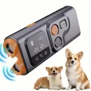 NEW Powerful Ultrasonic Dog Repeller Ultrasonic Dog Trainer Bark Control + LED