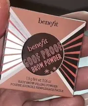 Benefit Goof Proof Brow-Filling Powder Pick 1 New 100% Authentic