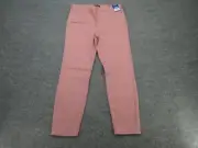Buffalo David Bitton Jeans Womens 10 30 Pink Havana High Rise Ankle Skinny NEW