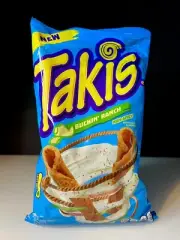 Free Shipping Takis Buckin Ranch Non Spicy Tortilla Chips Crunch Sticks 9.9oz