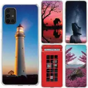 For Samsung Galaxy A54 5G A53 A52 TPU Phone case cover+glass-L3