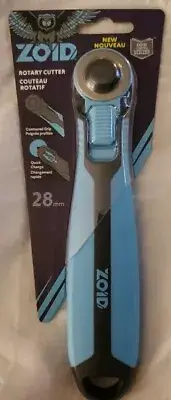 ZOID ROTARY CUTTER! 28mm~Contoured Grip~BRAND NEW Sealed~For Quilting & Crafting
