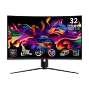 MSI MPG 321CURX QD-OLED 32" Class 4K UHD Curved Screen Gaming OLED Monitor