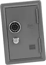 KITANDOVE Compact Safe Box Key Lock Metal Storage Lock Box for Jewelry Coins Cash and Valuables Portable Design