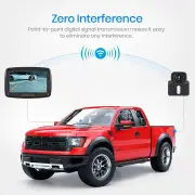 AUTO-VOX CS-2 Wireless Backup Camera with 4.3'' Monitor System, Stable Digital Signal Waterproof