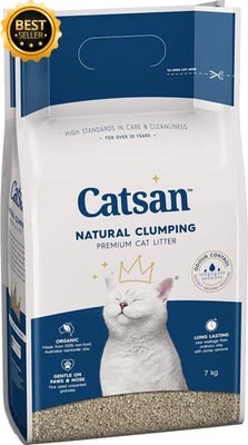 Cat Litter 7kg Ultra Clumping Clay Odour Control Low Dust Easy Clean Formula