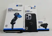 QUAD LOCK KIT APPLE iPHONE 13 PRO MAG Case, Dampener, Fork Stem Mount *EXPRESS*