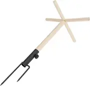 JUMPLAWN Bird Perch Wooden Stand for Chickens and Parrots Strong and Compact Design for and Exercise for Bird Lovers and Poultry Enthusiasts