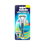 Gillette Vector3 -Razor Handle Adjustable Shaving Blade Safety Razor 1 Cartridge