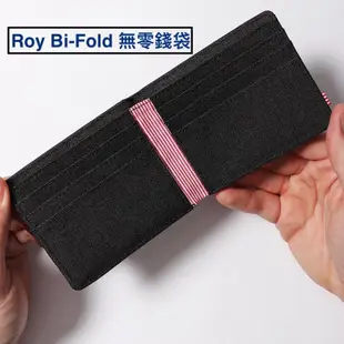 Herschel Roy Bi-Fold Wallet 灰黑 灰色 RFID 防盜 帆布 皮夾 男生 短夾 錢包 現貨