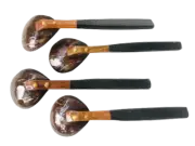 Coconut Shell Spoons Kitchen Helper Wood spoons Eco Friendly