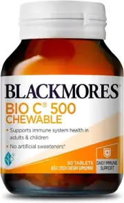 Blackmores Bio C 500 Chewable |Supports Immune System Health in Adults & Chil...