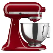 KitchenAid Deluxe Tilt-Head Stand Mixer KSM97ER Empire Red 4.5 qt Stainless Bowl