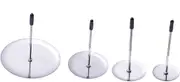 PRETYZOOM 4Pcs Cake Decorating Tool Set Stainless Steel Flower Nails Plastic Scissors for Icing Flowers Wedding Cakes and Pastries Includes Flower Lifter for Easy Transfer