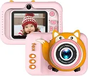 xinyee 720P Digital Camera Cute Kids Camera 20MP Children Camera Kids Selfie Camera for Boys and Girls 4X Digital Zoom 2.0-inch IPS Screen Dual Lenses Birthday Festival Great Childeren