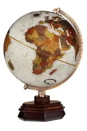 Replogle Usonian Frank Lloyd Wright Globe 12" Bronze Metallic. Brand New!