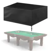 9ft Waterproof Billiard Table Cover Folding Pool Table Cover Dustproof M1Q2