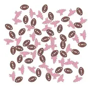 Touchdowns or Tutus Confetti Glitter, Baby Shower Table Confetti, Gender