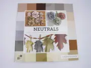 DWCV Printed Textured Cardstock Stack Neutrals 12" x 12", 58 Sheets