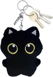 Stuffed Cat Pendant | Portable Backpack Pendant | Stuffed Cartoon Plush Toys Backpack Decoration Key Accessories for Purse Car Keys Bags Handbag Travel Boys