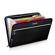 Fireproof Safe Waterproof Accordion File Bag Folder Expanding Filing Folder