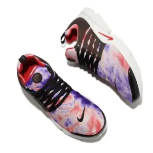 Nike 休閒鞋 Air Presto Tie-Dye 紅 紫 渲染 男鞋 女鞋 魚骨鞋 襪套式 CT3550-501