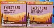 Elevation Energy White Chocolate Macadamia Nut Bar 14.4oz 408g (2 Boxes)