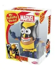 PLAYSKOOL MR.POTATO HEAD X-MEN WOLVERINE MARVEL DC COMICS SUPER HERO FIGURE